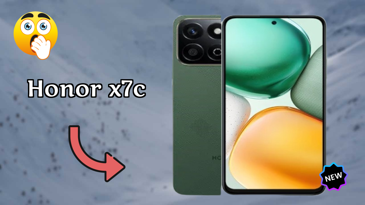 Honor X7c Display Technology: TFT LCD Review