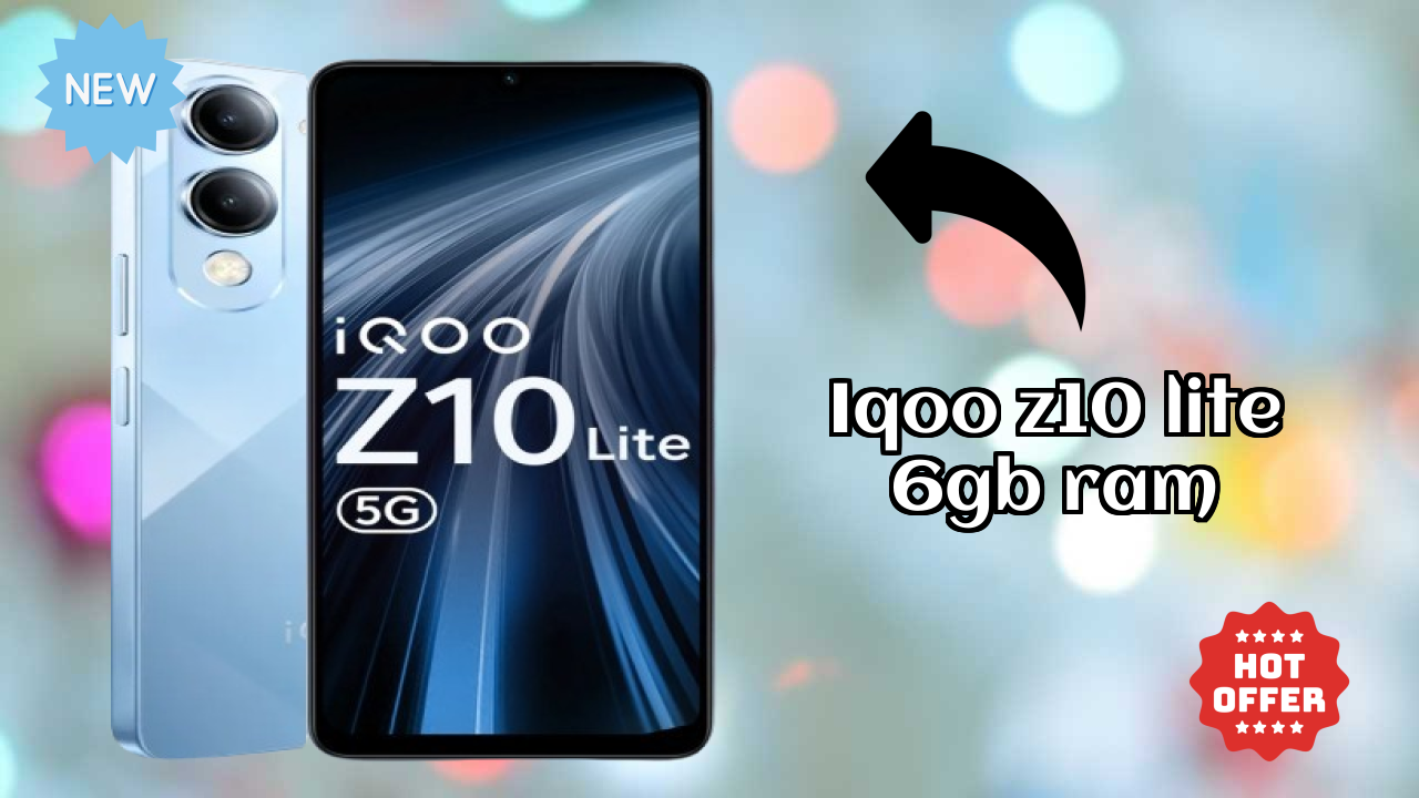 IQOO Z10 Lite 6GB RAM Display Size: 6.74 Inches (17.12 Cm) Screen Review