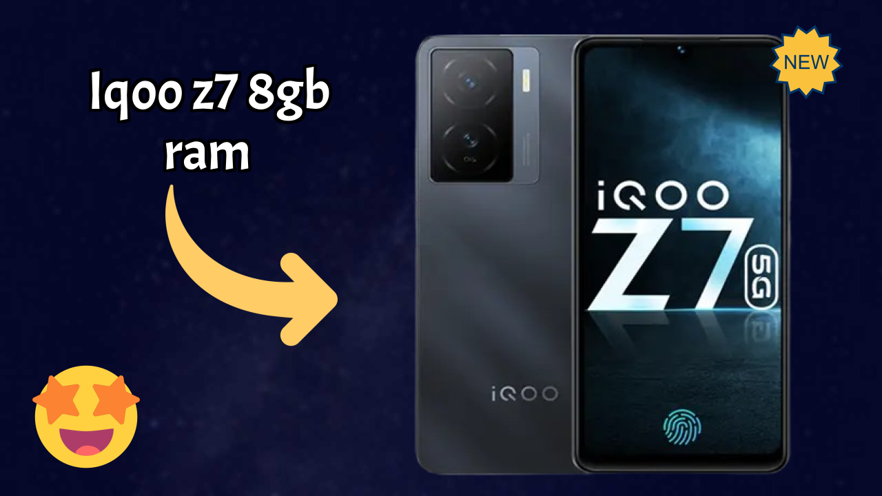 IQOO Z7 8GB RAM at ₹21,999 - Complete Specifications List