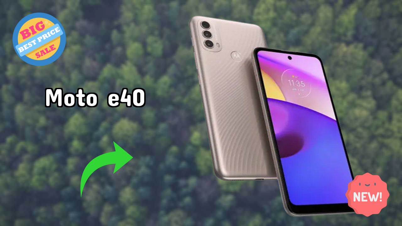 Moto E40 Display Review: 6.5 Inches (16.51 Cm) Screen Test