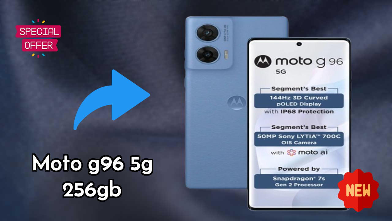 Moto G96 5G 256GB Price Drop: Available at Just ₹17,897
