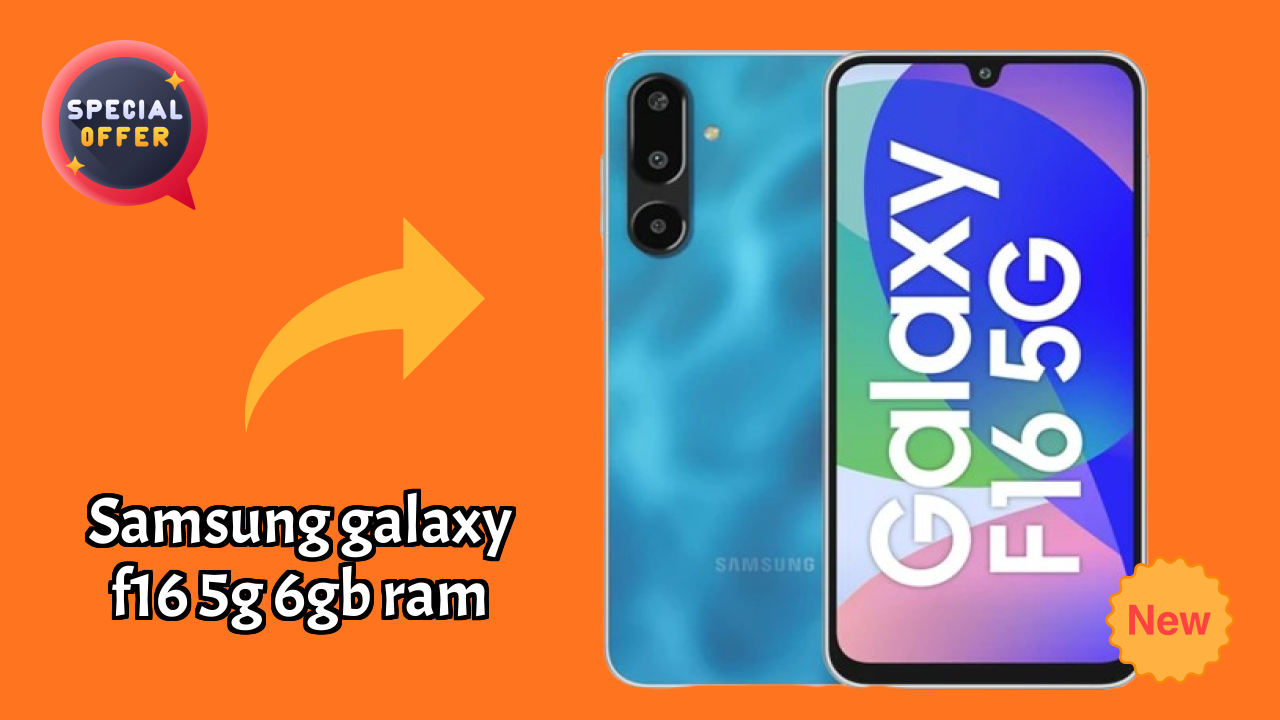 Samsung Galaxy F16 5G 6GB RAM Performance: 6 GB RAM Gaming Tested