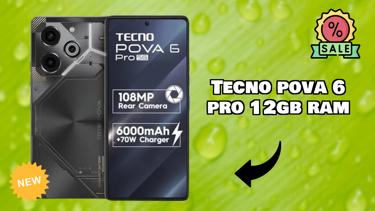 Tecno Pova 6 Pro 12GB RAM Test: 12 GB RAM Handles Gaming Well?